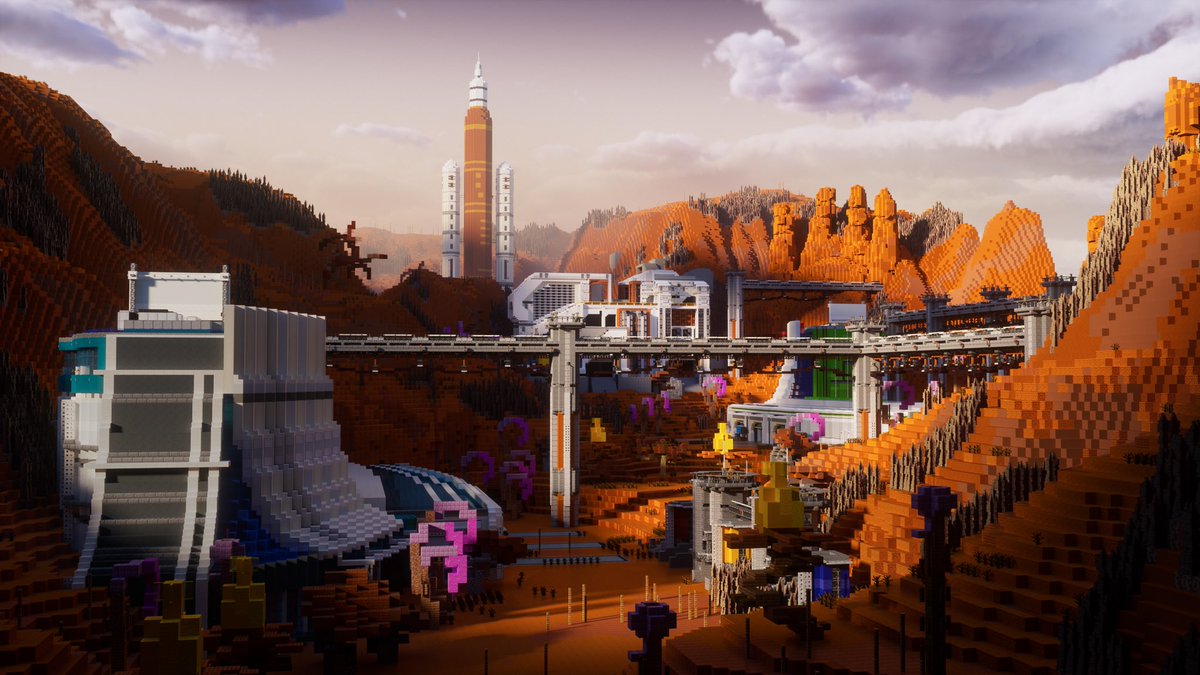 Its been a while… Minecraft 🫱🏻‍🫲🏽
Thanks for the awesome render  <a href="/Picasso114514/">PICASSO</a> 

#Minecraft #minecraft建築コミュ