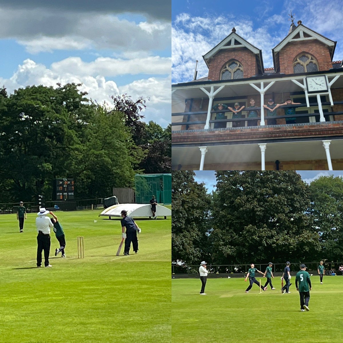 Malvern Day 3 ends in a wash with our game v Derbyshire. Marvellous experience, great learning and good fun #enjoyable #my🛏💤 @cwpathwayw @cricketwales