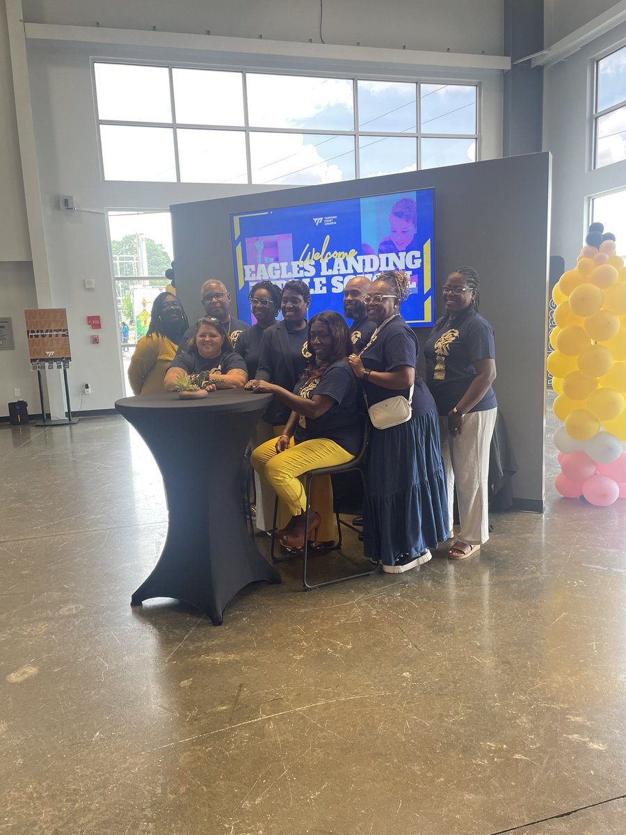 Dr_Douglas_CGHS's tweet image. Thank you to Turning Point Church for blessing Eagle’s Landing Middle School students, staff and community. I love the partnership and love! #EagleStrong