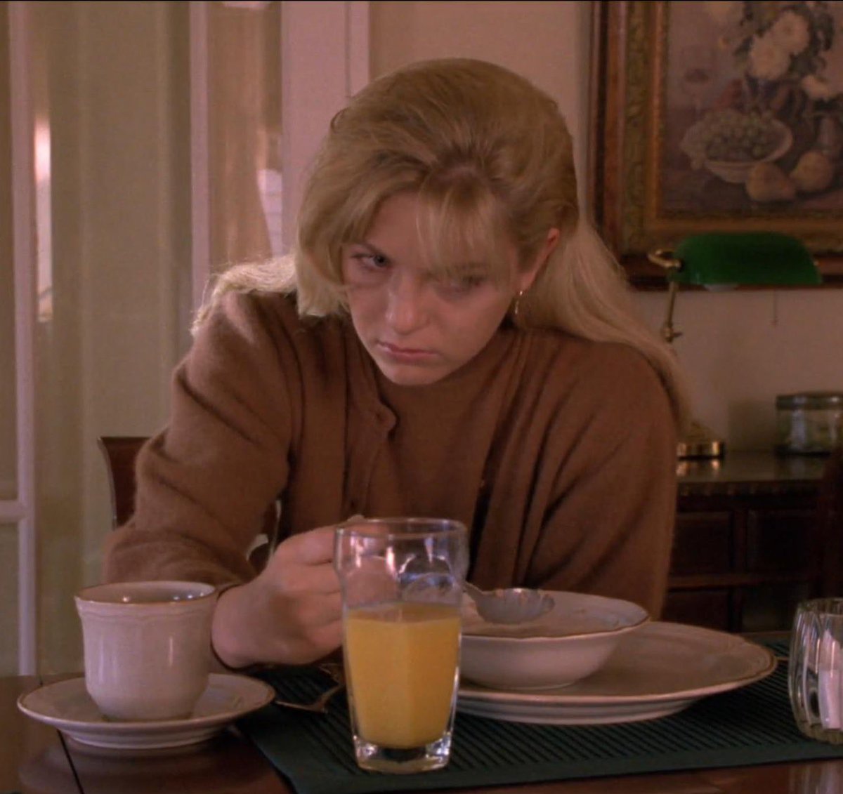 when a friend brings their boyfriend to girl brunch