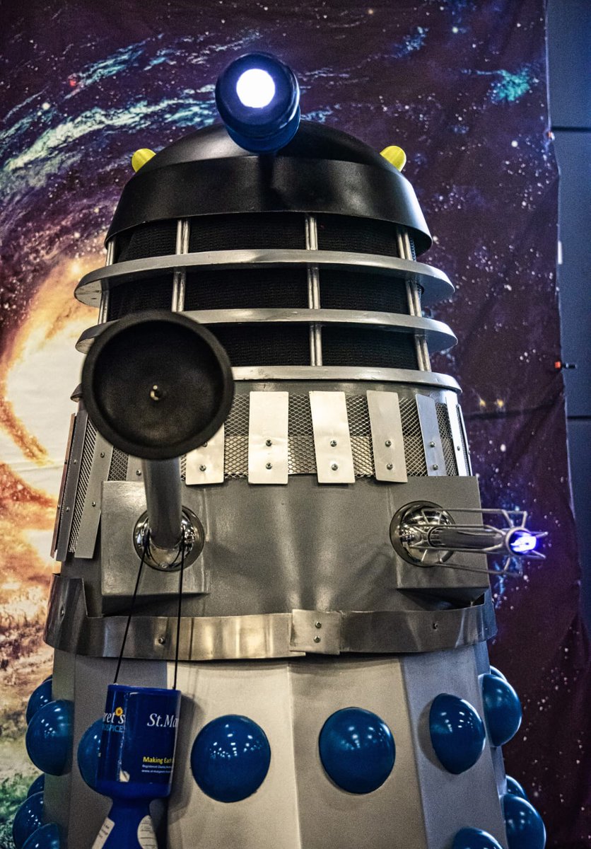 dalekdecimus's tweet photo. Dalek Decimus will be attending Comic Con Wales with Project Dalek and Dalek Drax, Dalek Blitz and Davros on Saturday/Sunday 12-13th August 2023 at the ICC, Newport, South Wales. #dalek #daleks #dalekdecimus #dalekdrax #dalekblitz #davros #sk_props #drwho #doctorwho
#projectdalek https://t.co/cdApbWgVWk