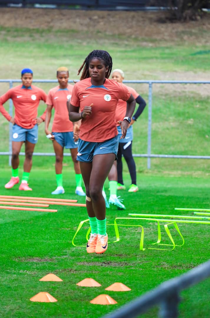 ayinde_halimatu's tweet photo. #ENG preparation complete ✅
#FIFAWWC #BeyondGreatness #NGA #HA18 https://t.co/myRU1SAfyE