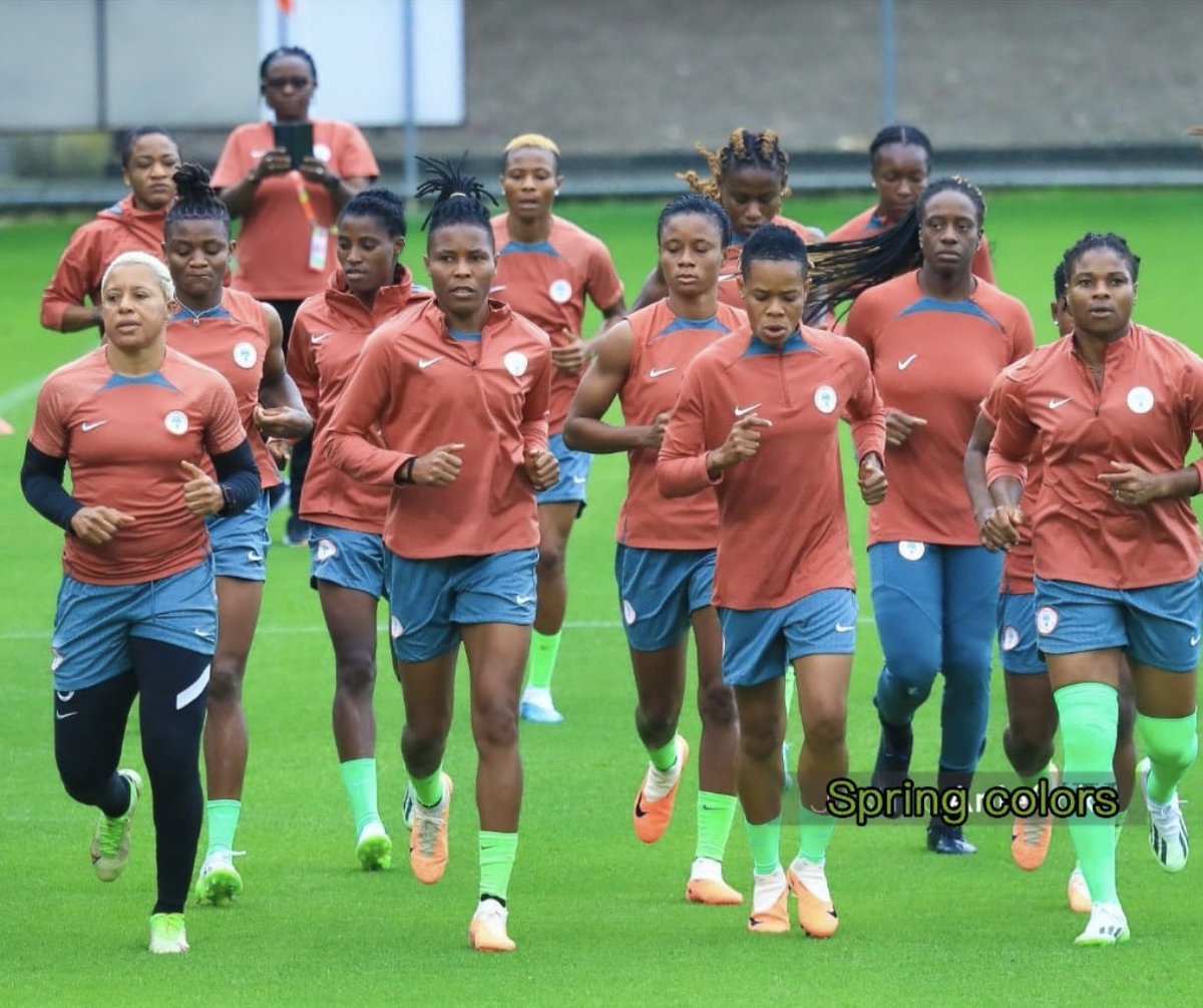 ayinde_halimatu's tweet photo. #ENG preparation complete ✅

#FIFAWWC    #BeyondGreatness    #NGA    #HA18 https://t.co/myRU1SAfyE