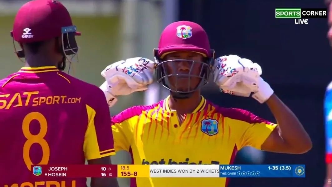 crickide2022's tweet photo. This is the first time West Indies beat India in Consecutive T20Is since 2016. West Indies have defeated India to take 2-0 lead in this T20i series.
#INDvsWI https://t.co/sgtC1nnVxy