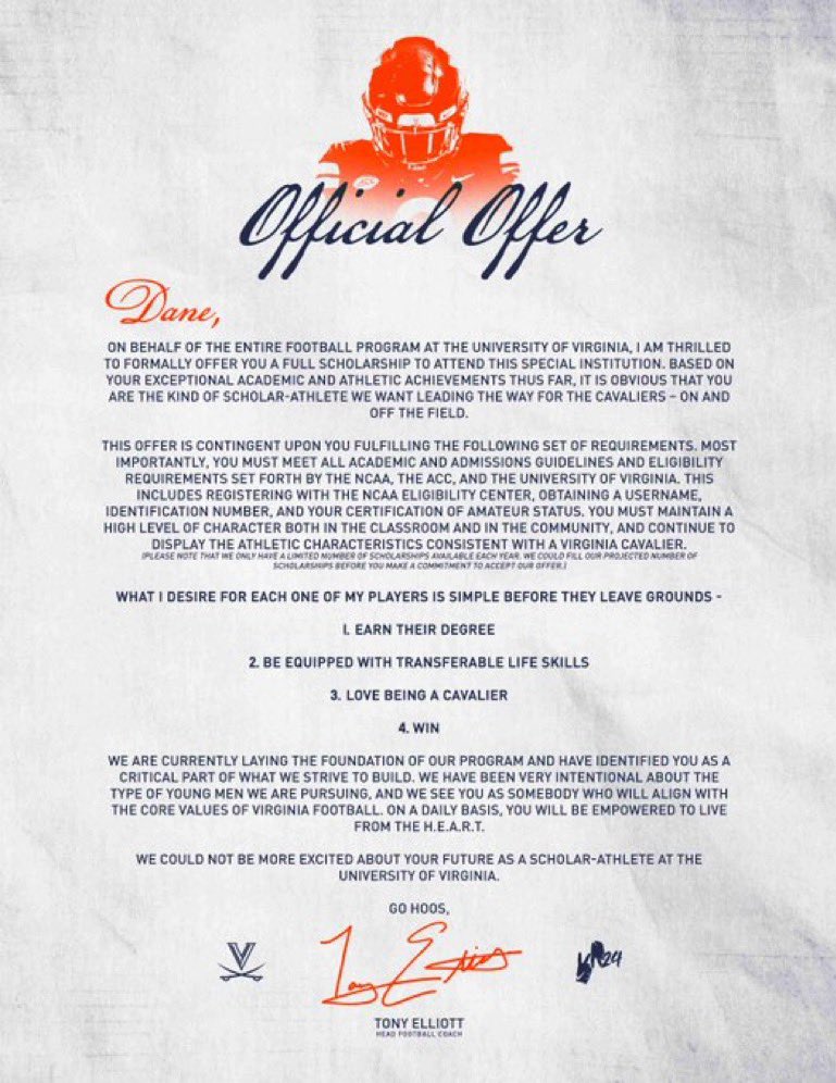 COMMITTED!! Making dreams a reality!! Extremely blessed to be in this position!! 🧡💙 #GoHoos 
<a href="/Coach_TerryHeff/">Terry Heffernan</a> <a href="/Coach_TElliott/">Tony Elliott</a>