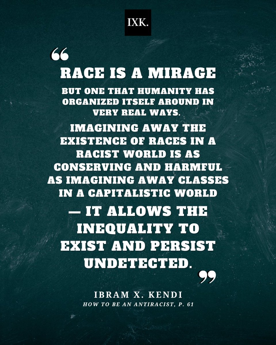 ibramxk's tweet image. Colorblindness prevents people from recognizing—and combatting—racial inequality and injustice. Which is the point.