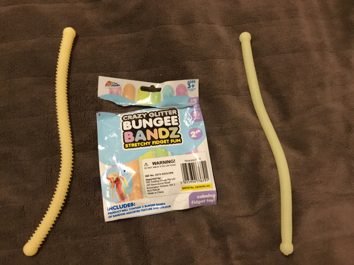 #InterstitialLungDisease

my beautiful daughter got these at the cheap shop.
There are 2 in a pack.
She has coached me in pulling /extending them as I breath in through my nose and letting them return to normal size as I breathe out through my mouth.
Good in a panic attack