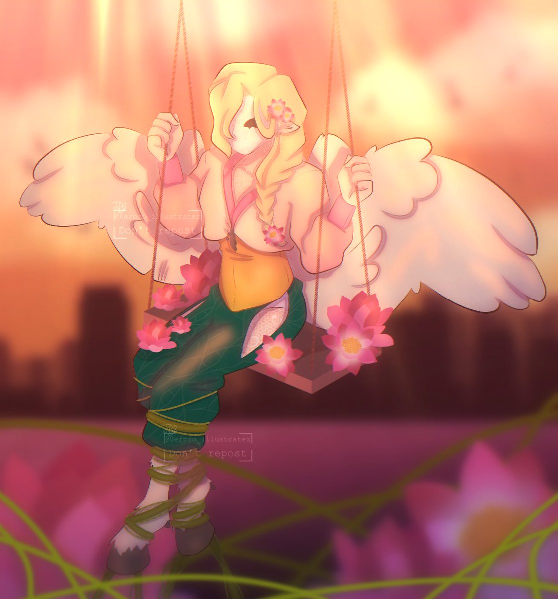 0erpro's tweet image. A little ironic that the fallen Angel got a flower that means purity
#fallenandrisen #oc #cassius #lotus