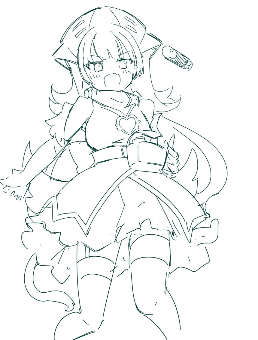 なにかで使う立ち絵を描いています 