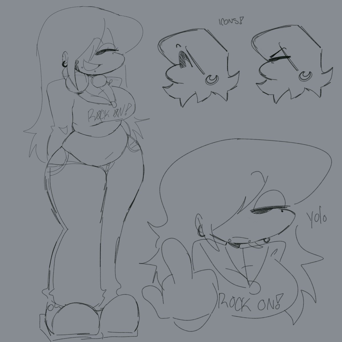 MaxxineForever's tweet photo. no way gf concept leak shit for a possible mod ⁉️⁉️⁉️😨😨😨😨 (her name is phoenix and shes married to the opponent,, yes, the opponent.) 

#FNF #fnfgf #fridaynightfunkin #fridaynightfunkinfanart #fridaynightfunkinmod https://t.co/ApZKdIg0hO