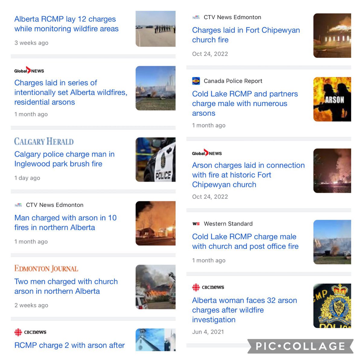 yyccrime's tweet photo. @CTVNews #Maskpollution &amp; arson? #cdnpoli https://t.co/XQXmGWcv93