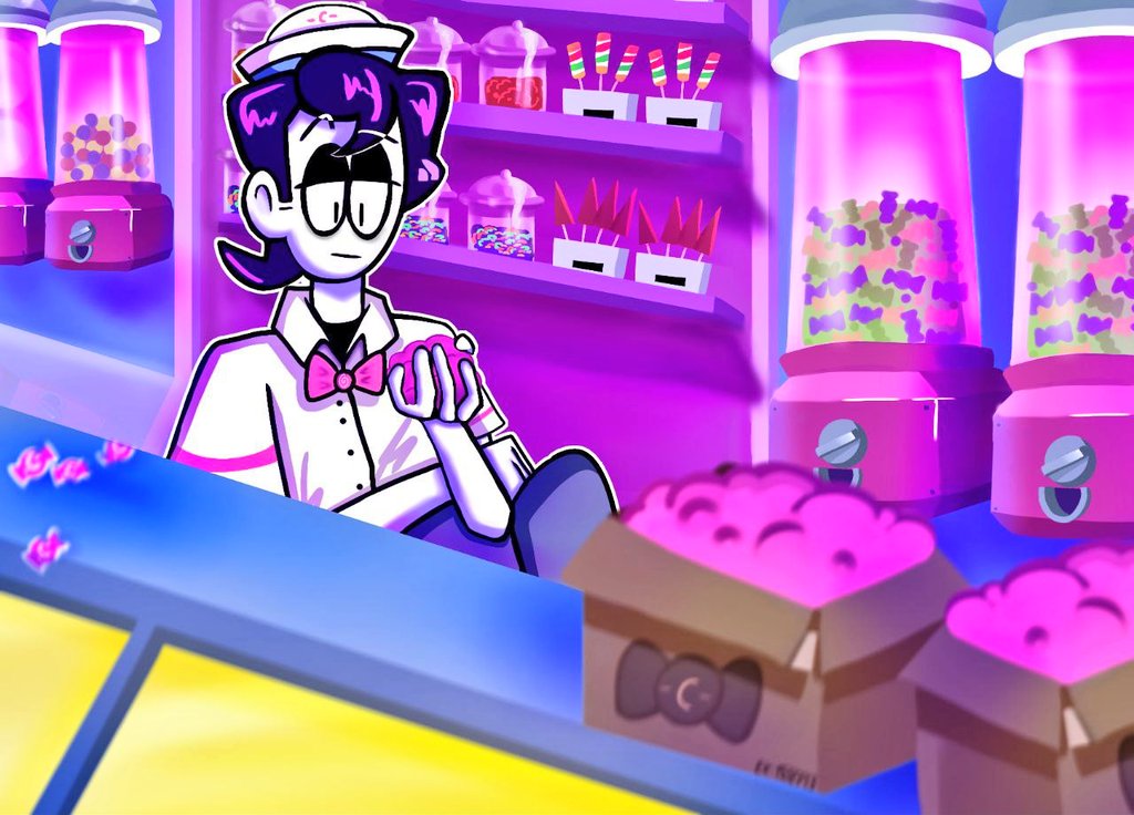 this art is quite old, I spent about 10 hours on it, I think the background is not bad :D
#kevinspookymonth #spookymonthfanart #spookymonthkevin #art