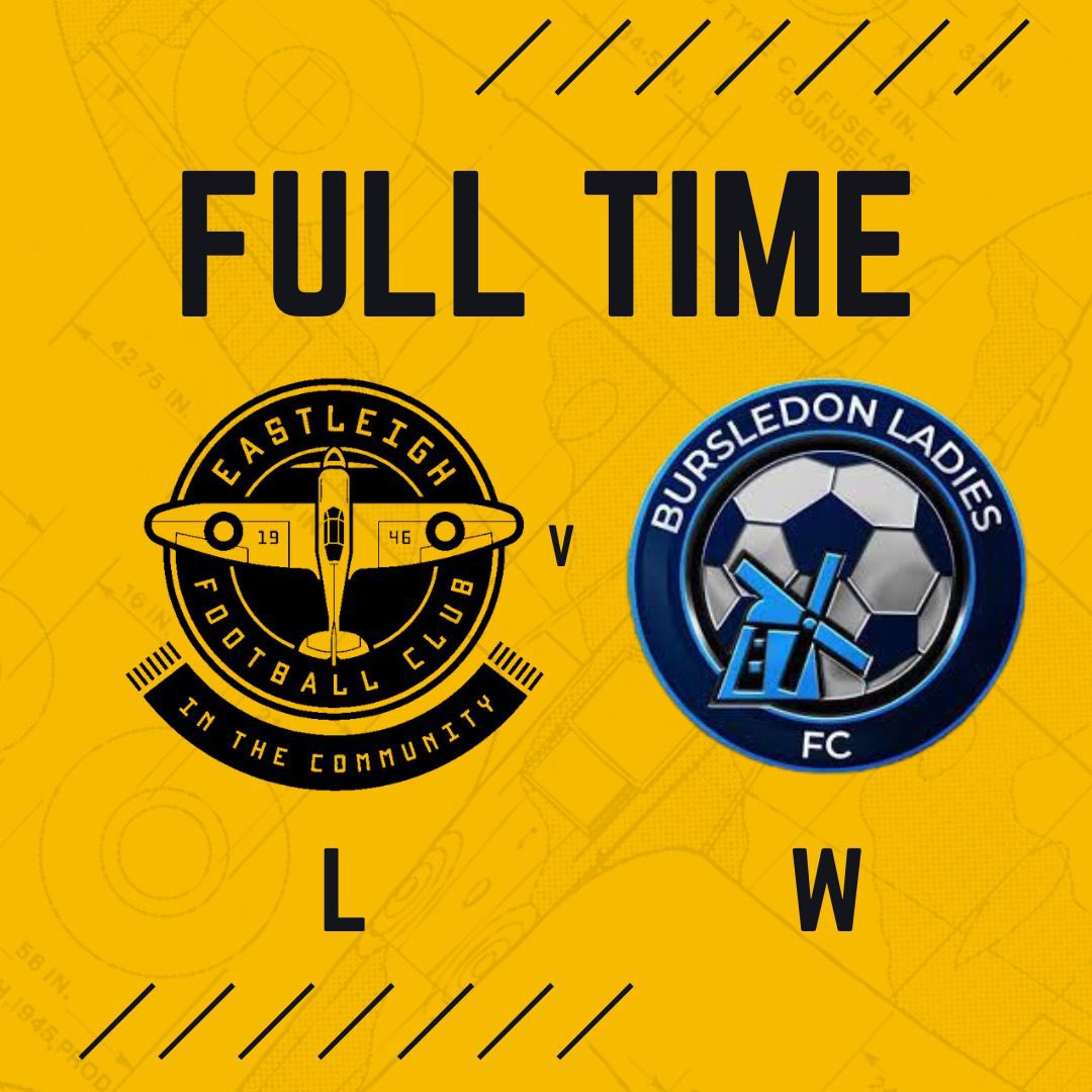 Todays fulltime scores.

Thankyou to Royal Wootton Bassett &amp; Bursledon Ladies FC and goodluck with your seasons.

#TogetherWeRise

🙌🏻