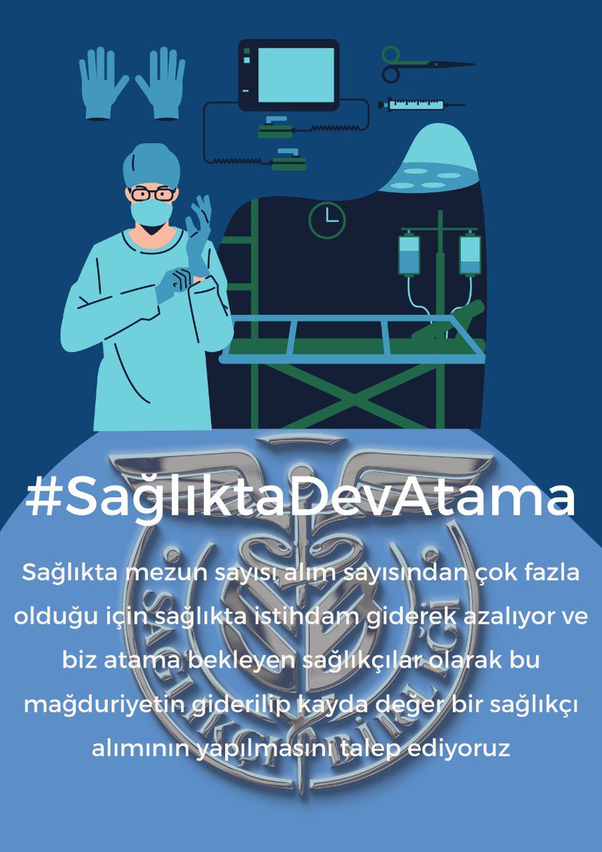 85 bin alımın oluşturduğu mağduriyet giderilsin
<a href="/drfahrettinkoca/">Dr. Fahrettin Koca</a> <a href="/saglikbakanligi/">T.C. Sağlık Bakanlığı</a> @FOXhaber <a href="/RTErdogan/">Recep Tayyip Erdoğan</a> <a href="/memetsimsek/">Mehmet Simsek</a> <a href="/meral_aksener/">Meral Akşener</a> <a href="/umitozdag/">Ümit Özdağ</a> <a href="/suayipbirinci/">Doç. Dr. Şuayıp Birinci</a> <a href="/Fullyaozturk/">Fulya Öztürk</a> 
#SağlıktaDevAtama