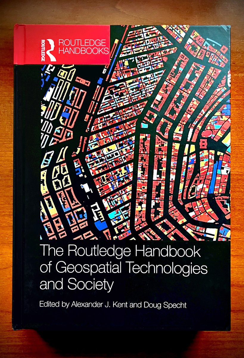 cartohype's tweet photo. Glad to see my advance copy of #RHGTS has just arrived and mighty fine it looks too, @RoutledgeGPU, with its nearly 300 colour illustrations. Massive thanks to my co-editor @DougSpecht and congrats to all our 65 authors! Use code SMA37 to get 20% off... https://t.co/9rWHC2YV7Q https://t.co/wpTBjWvQBU