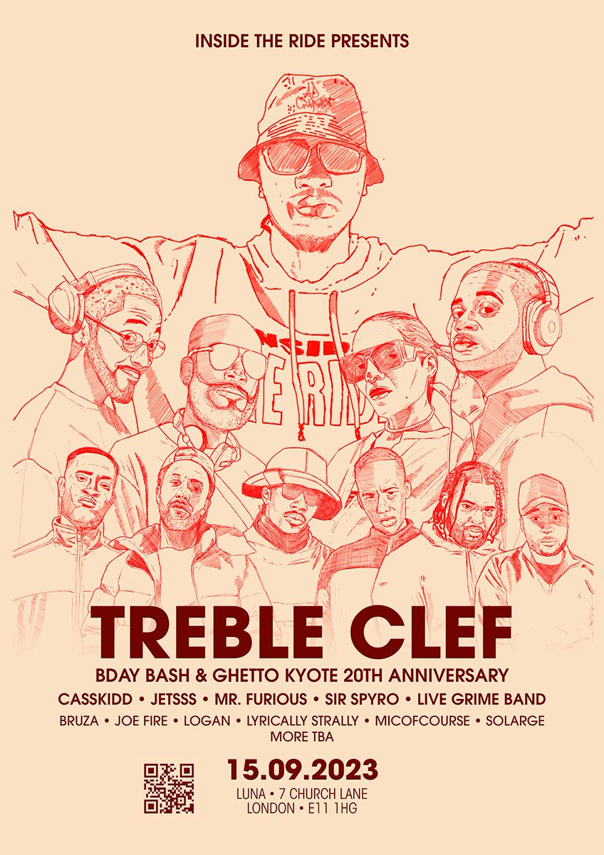 Kyoteguy's tweet photo. Bday &amp; Kyote 20 Anniversary
Djs, Emcees, &amp; Live Grime Band

Tickets:👇🏿👇🏿👇🏿👇🏿👇🏿👇🏿👇🏿👇🏿👇🏿 
 https://t.co/XnhVrtnYbg

15/09/23 #Kyote20 #Bday #InsideTheRide https://t.co/x8gdz24qLX