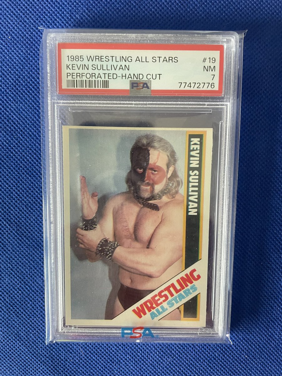 CardsGator's tweet photo. This guy gave you nightmares if you watched CWF in the 80s. Pop 1 none higher #wrestlingcards https://t.co/4dep0lG739