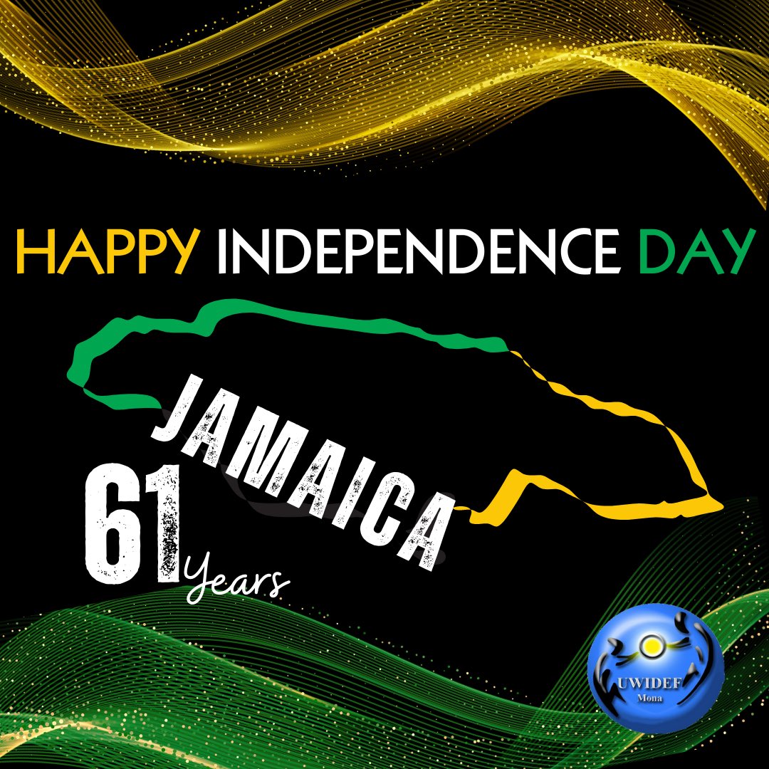 Jamaica 61, proud and strong 🇯🇲! 

Happy Independence Day to the green isle of Indies, Jamaica, land we love ❤️ ! 

#jamaica #independence #proudandstrong #uwidef #uwimona #landwelove