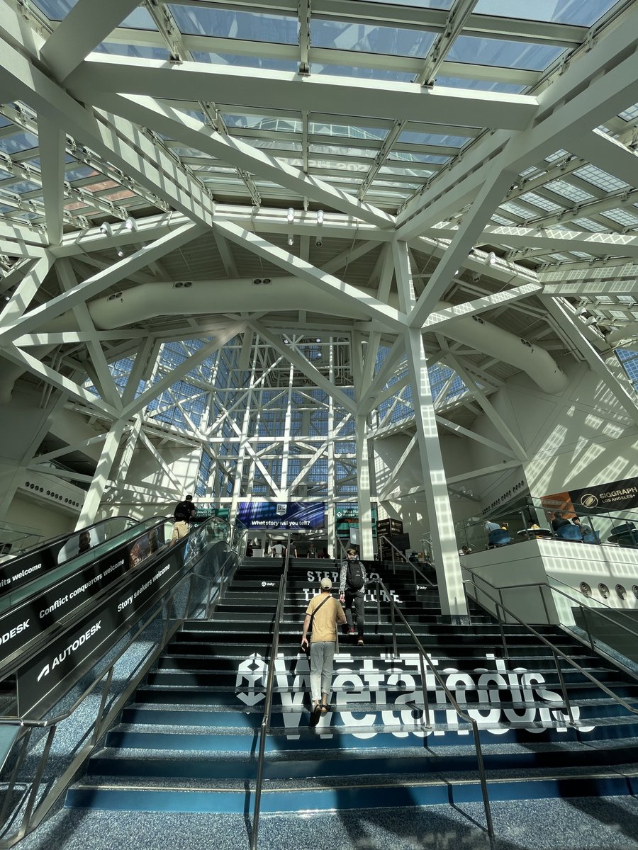 🤩#SIGGRAPH2023 nous voilà ! #Jour1

La France revient en force pour l'édition anniversaire (50 ans 🎊) du rendez-vous mondial des #ComputerGraphics !  

Retrouvez les 9 pépites françaises sur notre #FrenchPavilion en plein coeur de l'exhibition Floor !  

cc <a href="/bonjoursiggraph/">Bonjour SIGGRAPH</a>

👇🏼