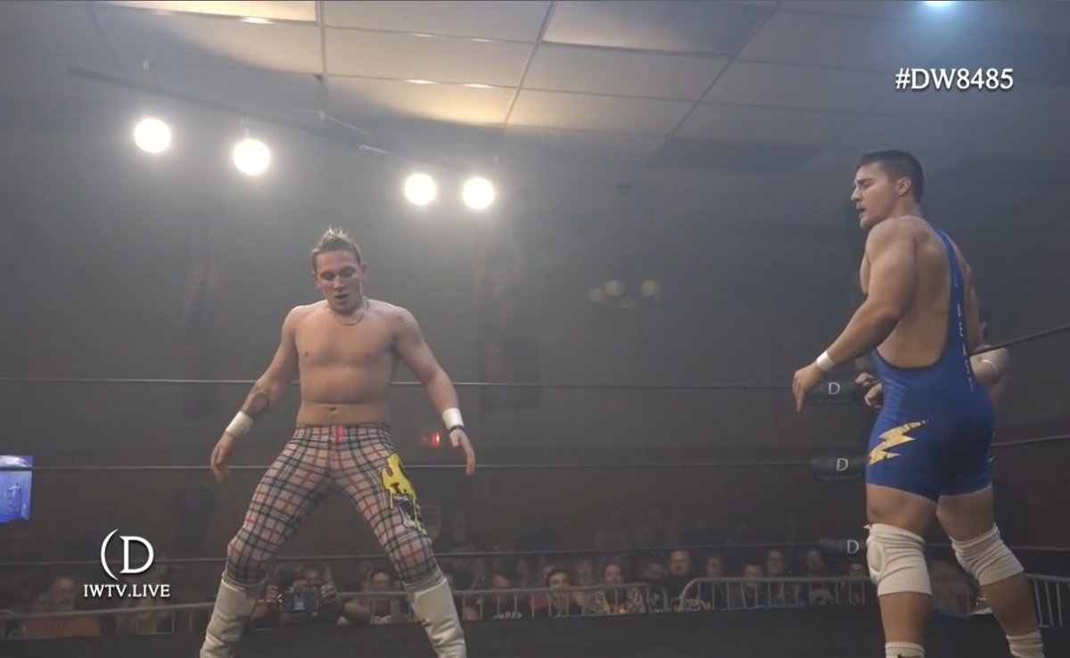 DREAMWAVE Tag Team Title Match The Hype vs. Wasted Youth Always so good to see Wasted Youth in the ring! But tbh, I don't realy saw The Hype's stuff, but I really liked what I was in this match! Such a bloody brilliant opener between these two teams! #DW8485