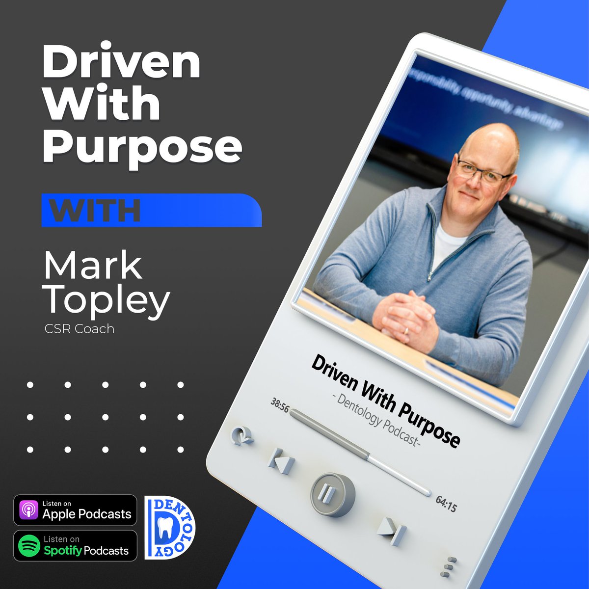 Have a listen to the Dentology Podcast today - their latest episode features yours truly! We talk about the importance of purpose for your team, keeping things simple and clear, and I may have spilled the beans on my varied career - and where it led. anchor.fm/dentology