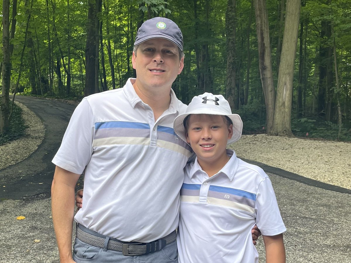 Father-Son Tournament at ⁦@TheMayfieldSR⁩ !! Great event & great conditions! Thx ⁦@SandRidgeTurf⁩ #GoLow #F&G’s #JuniorGolf