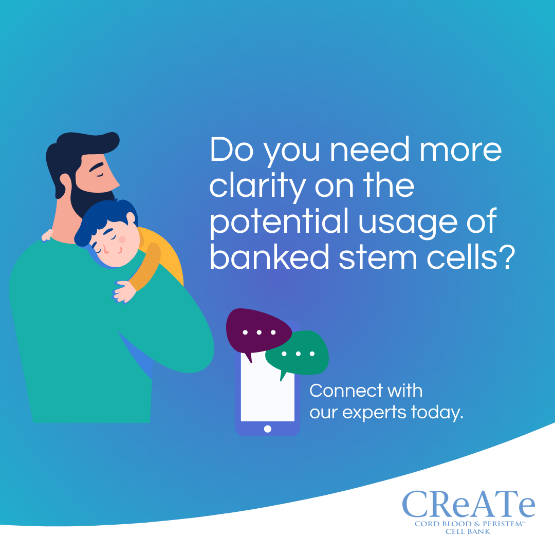 Unlock the power of #stemcells and make an informed decision for your child's future!
Sign up for cord blood banking : createcordbank.com/cordblood/info…

Note : CReATe Cord Blood &amp; Peristem Cell Bank is owned and operated in Canada. All samples will remain in Canada.