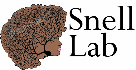 Debuted my lab logo at my GRS cerebellum (CB) talk! She embodies the confidence, stability, beauty & control of CB Purkinje cells & African American women & I hope she inspires others in STEM! Next step, website and merch! *Watermark added for this post as adviced* @BlackInNeuro
