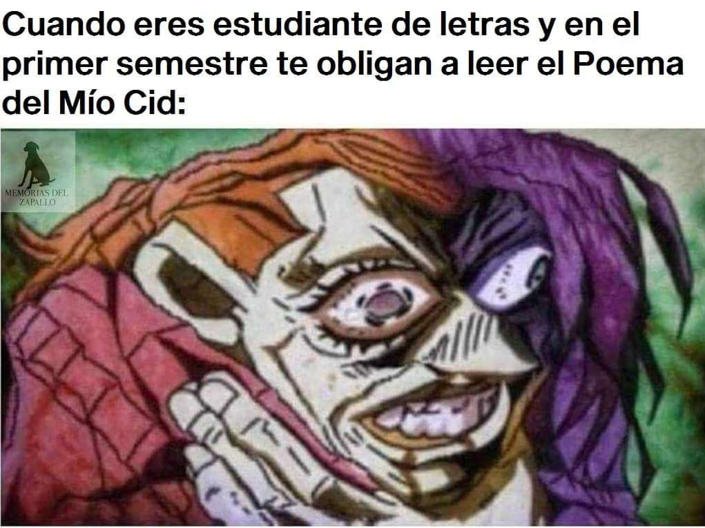 Este sí fue mi canon event de estudiar letras jajaja me acuerdo que me quería sacar los ojos. Más porque compré la edición en español antiguo 💀