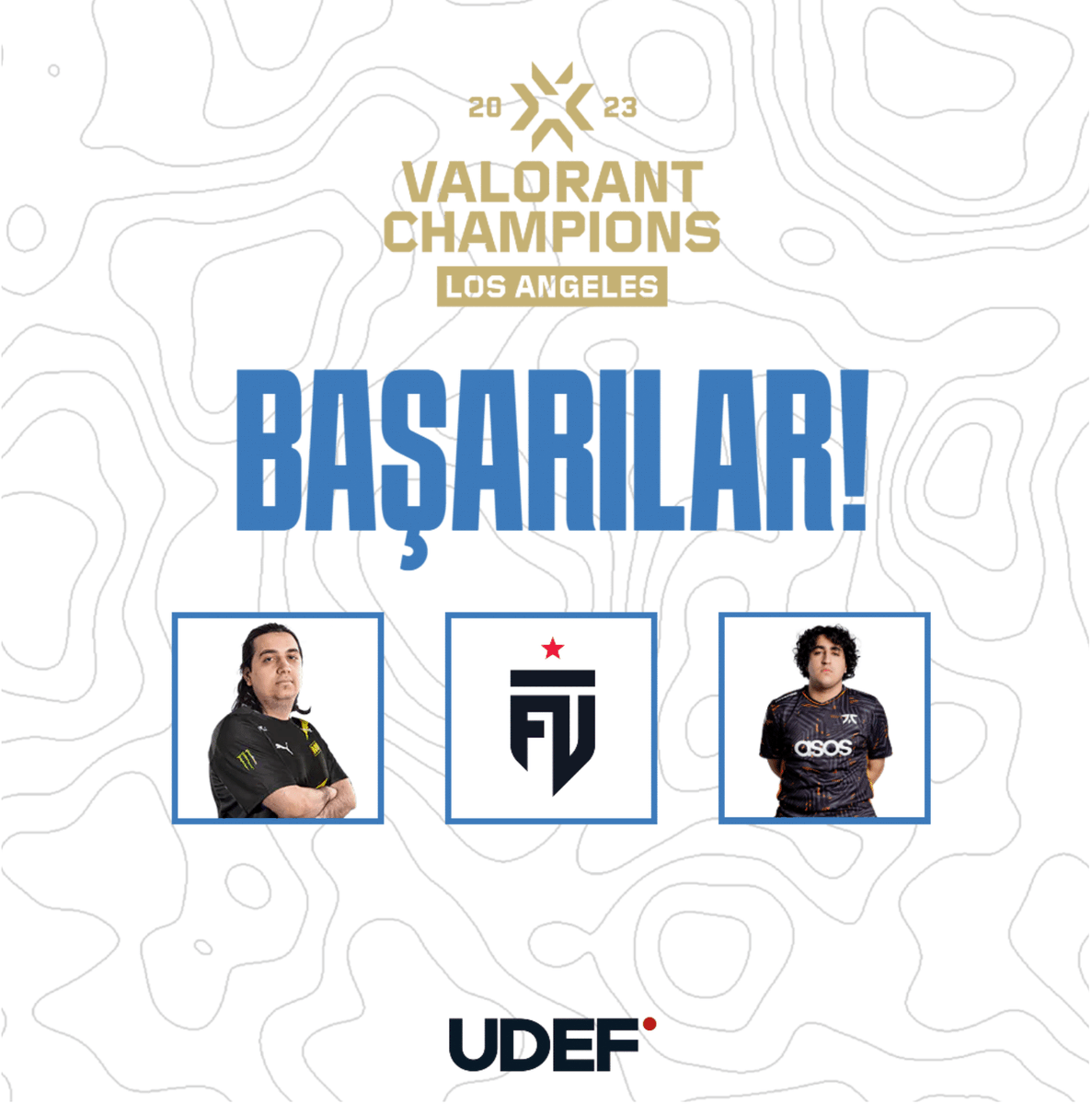 VALORANT Champions 2023'te mücadele edecek temsilcilerimiz <a href="/FUTesportsgg/">FUT Esports</a>, <a href="/cNedf0r/">Mehmet Yağız İpek</a> ve <a href="/Alfajervl/">Berlin Final Boss</a>'e başarılar dileriz!

#VALORANTChampions