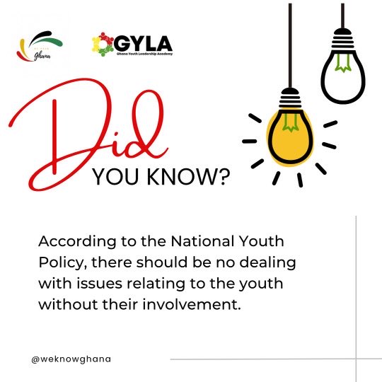 WeKnowGhana's tweet photo. No Youth, No Deal! 
We will rise and lead! 💼🔥 https://t.co/aqdcu6oA91