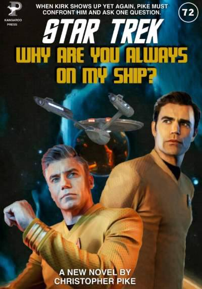 Love #StarTrekStrangeNewWorlds Kirk but lol

h/t #StarTrek Shitposting 
#StarTrekSNW #StrangeNewWorlds