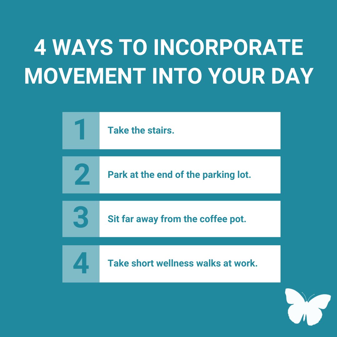 Looking to get moving this week?! The Nationwide Children's Hospital YOU Matter team has a few tips to help you get started. Learn more about how the YOU Matter program provides employee support at bit.ly/3xoqRgB