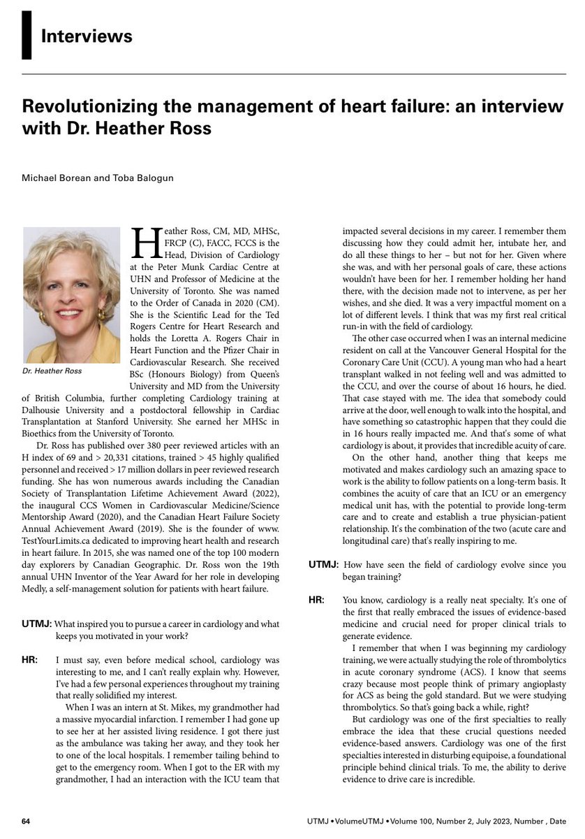 Toba Balogun (@tbalogun_) on Twitter photo In the special 100th volume of the <a href="/UTMJ_official/">University of Toronto Medical Journal</a>, my guy <a href="/michael_borean/">Michael Borean</a> and I had the privilege of interviewing five exceptional surgeon leaders. Across two issues, we explored themes from global surgical care to cutting-edge surgery. Excited to share this work with you all! In the special 100th volume of the <a href="/UTMJ_official/">University of Toronto Medical Journal</a>, my guy <a href="/michael_borean/">Michael Borean</a> and I had the privilege of interviewing five exceptional surgeon leaders. Across two issues, we explored themes from global surgical care to cutting-edge surgery. Excited to share this work with you all!
