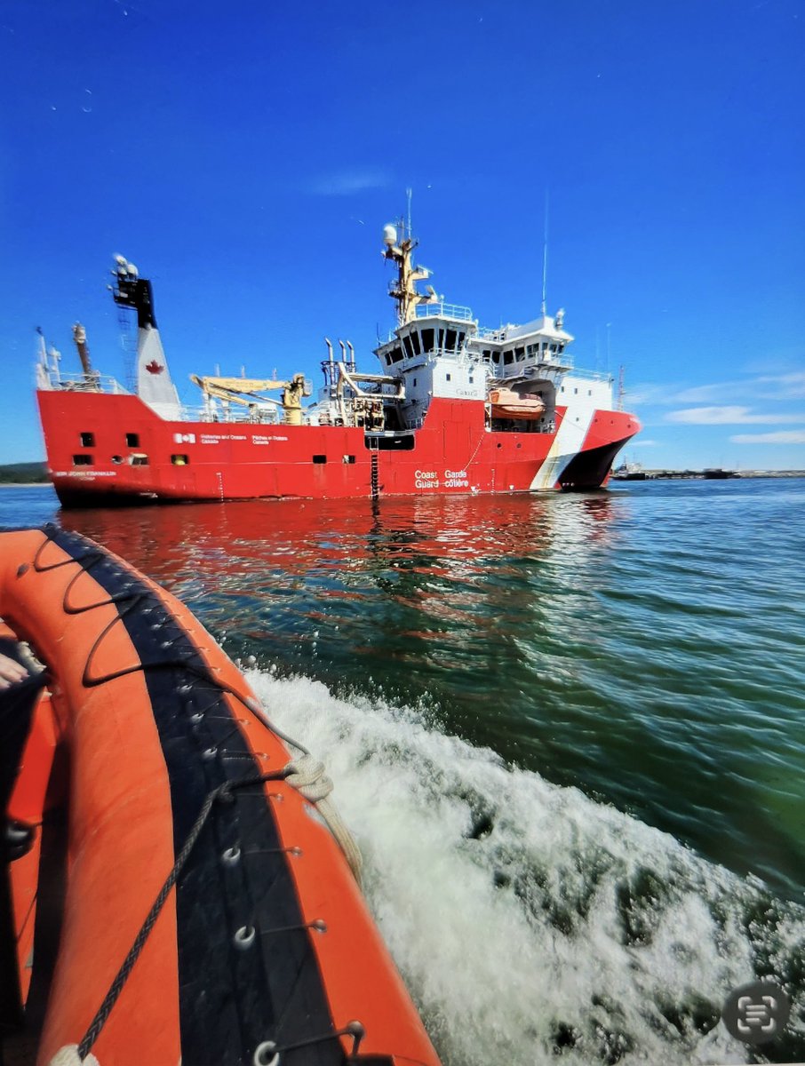 CoastGuardCAN's tweet photo. News from #BritishColumbia: The #SharingScienceAtSea Expedition onboard the CCGS Sir John Franklin is going to be in #PrinceRupert tomorrow for #BritishColumbiaDay! https://t.co/WmZ7RT3iEa