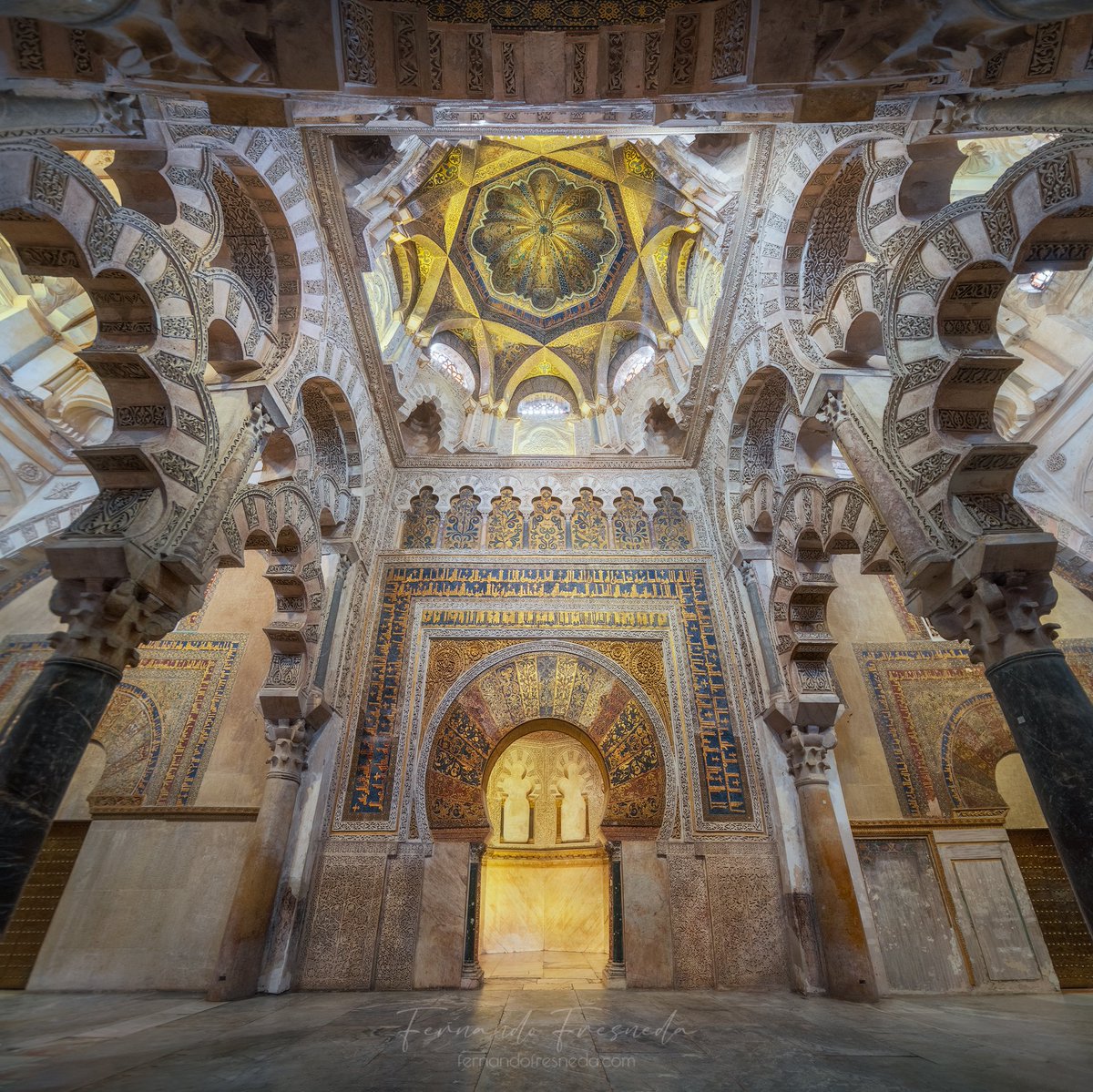 Mihrab de la Mezquita-Catedral de Córdoba.