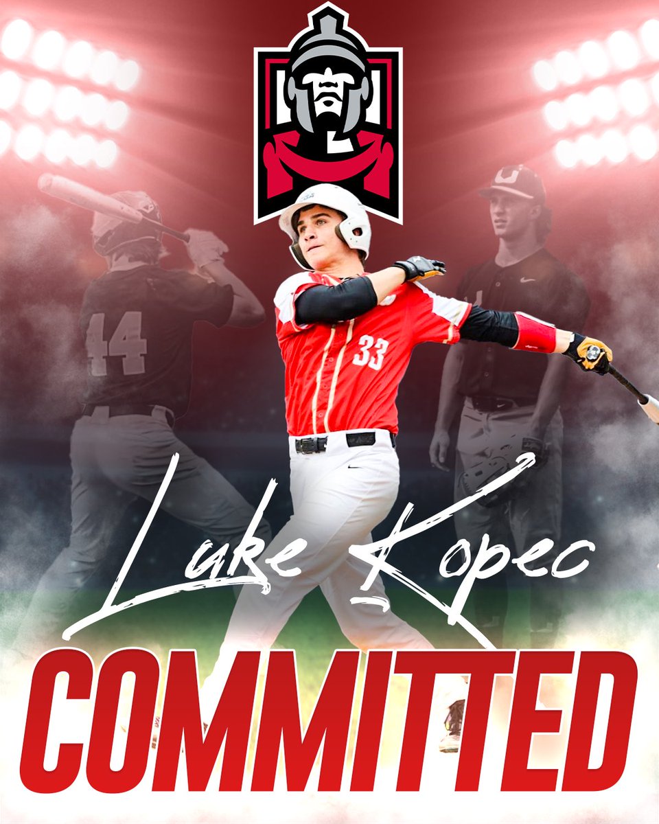 BaseballUPA's tweet photo. Luke Kopec 2024 OF Holy Redeemer High School commits to Division 2 East Stroudsburg University.

Congratulations to Luke Kopec & his family on his commitment to Division 2 East Stroudsburg University! ⚾️

@ESU_Baseball @ESUWarriors @570sportsshow @kopec_luke 

#TEAMBASEBALL
#LOCAL570
#COMMITTED
#UFAM