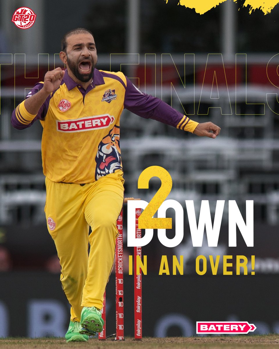🏏Captain Iftikhar Ahmed's Dominance! Dilpreet &amp; Chris Lynn in one over ☝️🎯
#LetsRoar #cricketnorth #globalt20canada #BigCats #SurreyJaguars