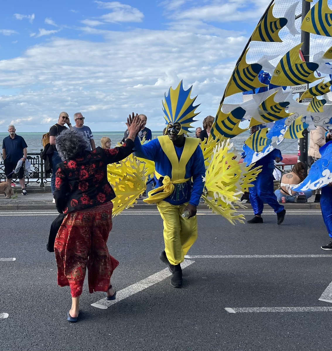 margatemercury's tweet photo. The @margatecarnival was a huge success today, huge congrats to everyone involved in bringing this joyous parade to town. We’re already looking forward to next year! 🙌💃🎉 https://t.co/Bn1cdyDcAo