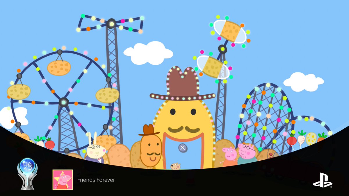 NaM3A7X's tweet photo. My Friend Peppa Pig
Friends Forever (PLATINUM)
#PlayStationTrophy #PS5Share, #MyFriendPeppaPig https://t.co/RXPNCSVLyq