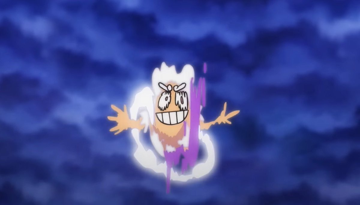 GearFiveOP's tweet photo. NPC random: En serio esta transformación de Luffy iba a ser tan buena? Esto debe de ser una broma sin sentido.

Yo: Sí. 🗿

#ONEPIECE https://t.co/GruHoMZdB9