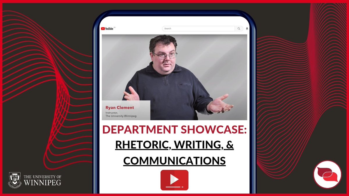 Curious about our Rhetoric, Writing, and Communications BA program? Get to know us with our quick introductory video (posted in our bio) exploring the advanced technical, communicative, and analytical skills learned by our graduates.
