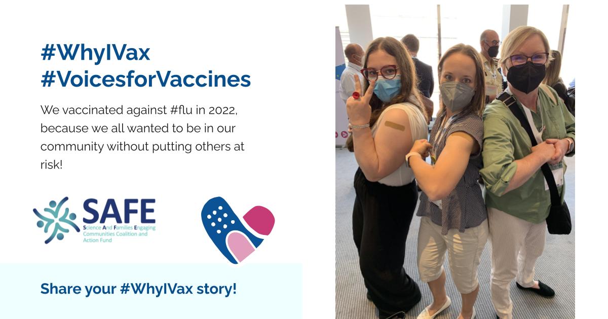 It's #WhyIVax weekend! We are vaccine heros because we want to protect ourselves and our communities! @LA_Families4Vax #ImmunityCommunity #NIAM2023 @crystalrommen @42believer