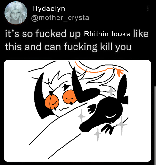 when your silly oc is the wol (they wont tho thats their whole thing)