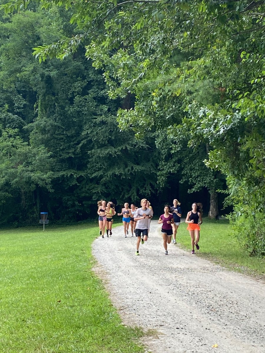 Scenes from Team Camp: Hilly circuits and tempo runs.