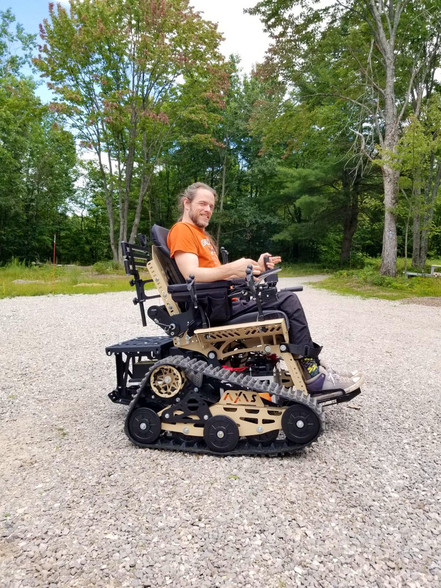 MTrackchair's tweet photo. An absolute honor supporting Michigan Veterans with disabilities with Action Trackchairs donated by @IndyFund. 🇺🇸 #TIF #ActionTrackchair #MITrackchair https://t.co/Xg7RfAW6YK