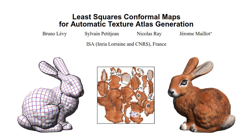 The first time I attended Siggraph (1998), it was its 25th birthday, I bought a booklet with seminal articles. Oh ! it's @siggraph's 50 years birthday 🎂, they republished a list of seminal articles: dl.acm.org/doi/book/10.11… Oh, 'Least Squares Conformal Maps' is in the list !! 🙏