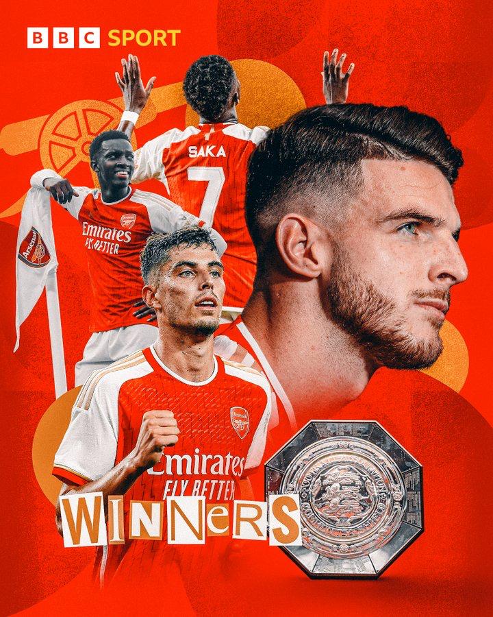 kaksleague's tweet photo. As @kaksleague we would like to congratulate @Arsenal football club for lifting community shield 🛡 and also to officially inform @Arsenal football club that we intend to have a friendly match after the end of the season.
Please @m8arteta confirm and write back to us.
Believe 🤝 https://t.co/ow4qJA6KWz