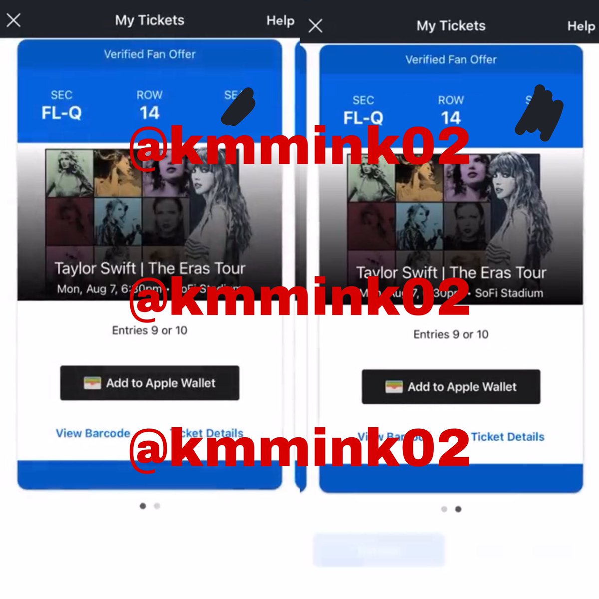 Eras Tour Resell tweet media