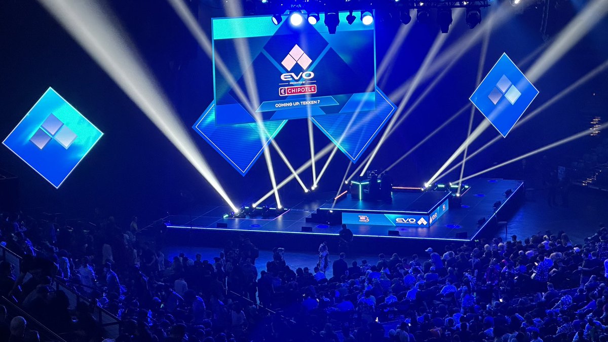 I am grateful to see this view again this year. The FGC community has been kind and welcoming at the EVO venue, and it brings me great joy. #EVO